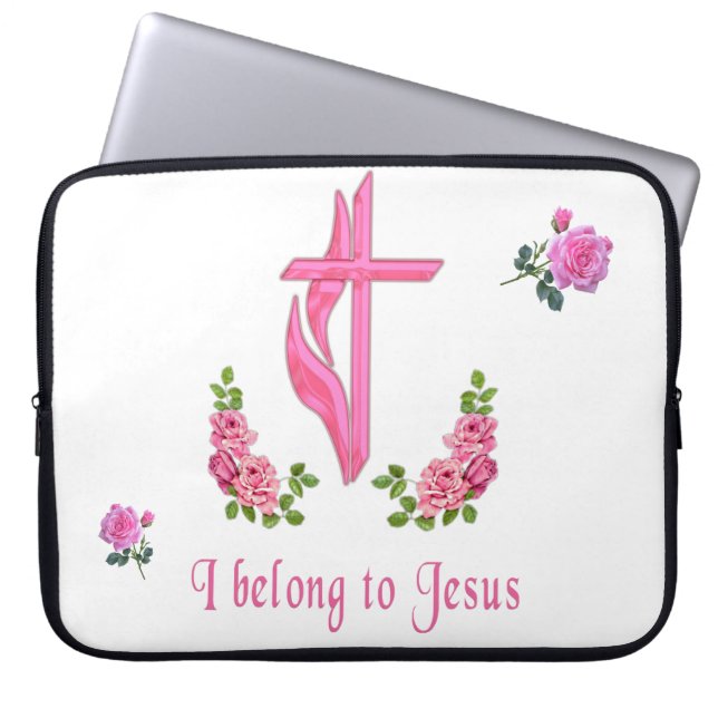Housse Pour Ordinateur Portable Verset biblique (Devant)