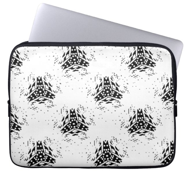 Housse Pour Ordinateur Portable Vertical, Charcoal, Dune Electronics Bag (Devant)