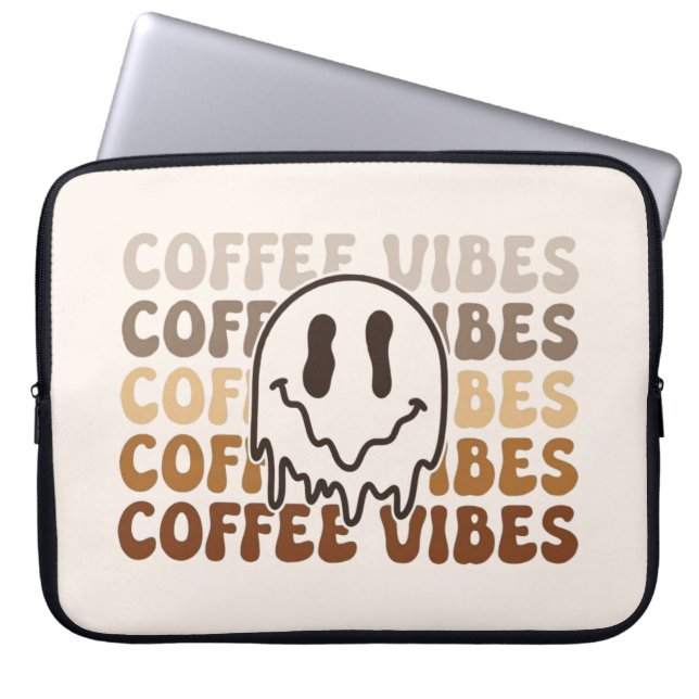 Housse Pour Ordinateur Portable Vibes café (Devant)