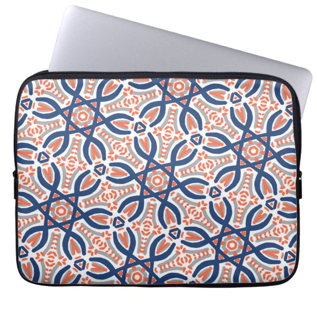Housse Pour Ordinateur Portable Vibrant Mosaic Modern BR (Devant)