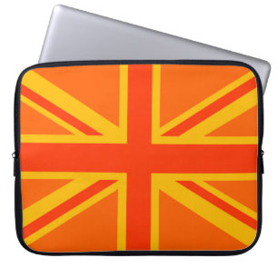 Housse Pour Ordinateur Portable Vibrant Union Jack drapeau britannique