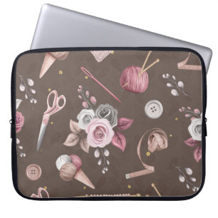 Housse Pour Ordinateur Portable Vie morte des éléments essentiels du Tricot