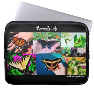 Housse Pour Ordinateur Portable Vie papillon