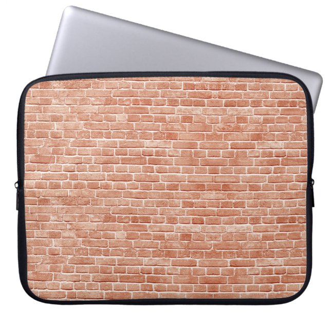 Housse Pour Ordinateur Portable Vieille texture murale en brique rouge. (Devant)
