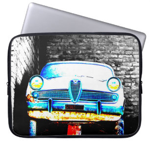 Housse Pour Ordinateur Portable Vieille voiture