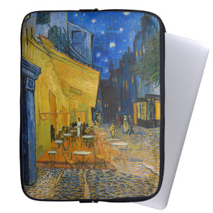 Housse Pour Ordinateur Portable Vincent van Gogh - Café Terrasse en soirée