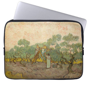 Housse Pour Ordinateur Portable Vincent van Gogh - Femmes cueillette d'olives