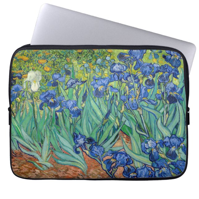 Housse Pour Ordinateur Portable Vincent Van Gogh - Irises (Devant)