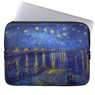 Housse Pour Ordinateur Portable Vincent Van Gogh, La Nuit étoilée peinture