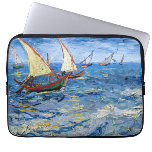 Housse Pour Ordinateur Portable Vincent van Gogh - Marine près de Saintes-Maries