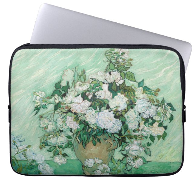 Housse Pour Ordinateur Portable Vincent van Gogh - Rose (Devant)