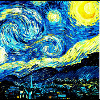 Housse Pour Ordinateur Portable Vincent van Gogh, Starry Night