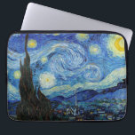 Housse Pour Ordinateur Portable Vincent Van Gogh Starry Nuit Vintage Art<br><div class="desc">Vincent Van Gogh Starry Nuit Vintage Peignoir</div>