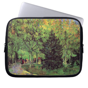 Housse Pour Ordinateur Portable Vincent Van Gogh - Une allée dans le jardin public