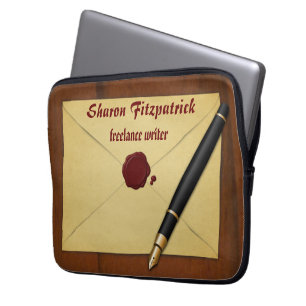 Housse Pour Ordinateur Portable Vintage Aged Paper Envelope 13 Inch Laptop Sleeve