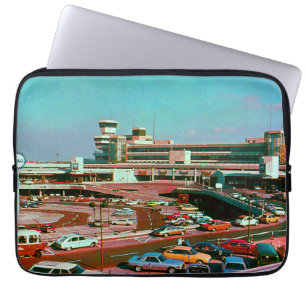 Housse Pour Ordinateur Portable Vintage Allemagne Berlin L'aéroport Tegel