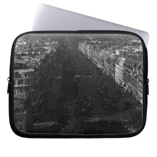 Housse Pour Ordinateur Portable Vintage France Champs-Elysées avenue Mouse P