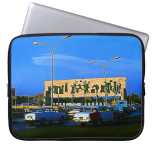 Housse Pour Ordinateur Portable Vintage Irak Bagdad tahrir carré