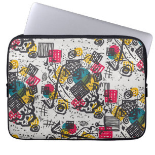 Housse Pour Ordinateur Portable Vintage Kandinsky Petits Mondes V Bauhaus Abstrait