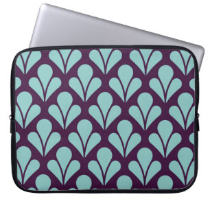 Housse Pour Ordinateur Portable Vintage motif sans couture. Dec art abstrait éléga