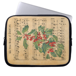 Housse Pour Ordinateur Portable Vintage Nous trois rois d'Orient sont
