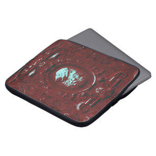 Housse Pour Ordinateur Portable Vintage Papier Mache Grunge Laptop Computer Sleeve
