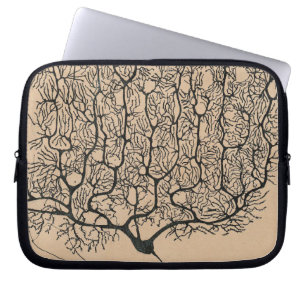 Housse Pour Ordinateur Portable Vintage Purkinje Neuron Dessin Anatomique Docteur