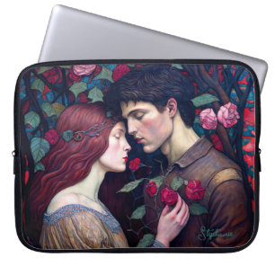 Housse Pour Ordinateur Portable Vintage Romance amoureux couple