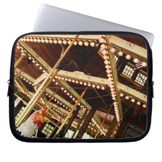 Housse Pour Ordinateur Portable Vintage Rooster Carousel 