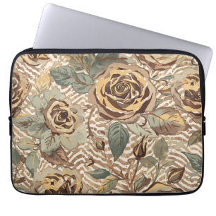 Housse Pour Ordinateur Portable Vintage, Roses Adorables avec Art de Design