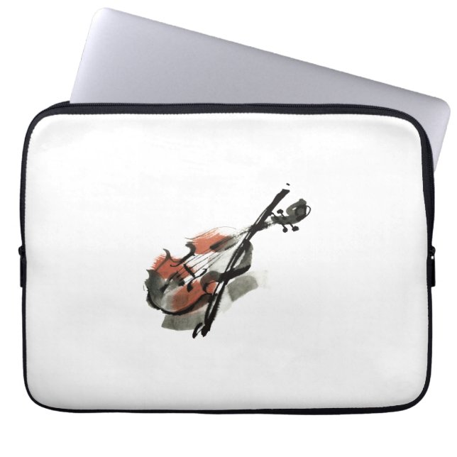 Housse Pour Ordinateur Portable Violons (Devant)