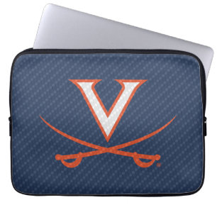 Housse Pour Ordinateur Portable Virginia Cavaliers fibre de carbone