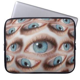 Housse Pour Ordinateur Portable Vision psychédélique : illusion de l'oeil Abstrait