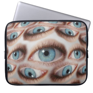 Housse Pour Ordinateur Portable Vision psychédélique : illusion de l'oeil Abstrait
