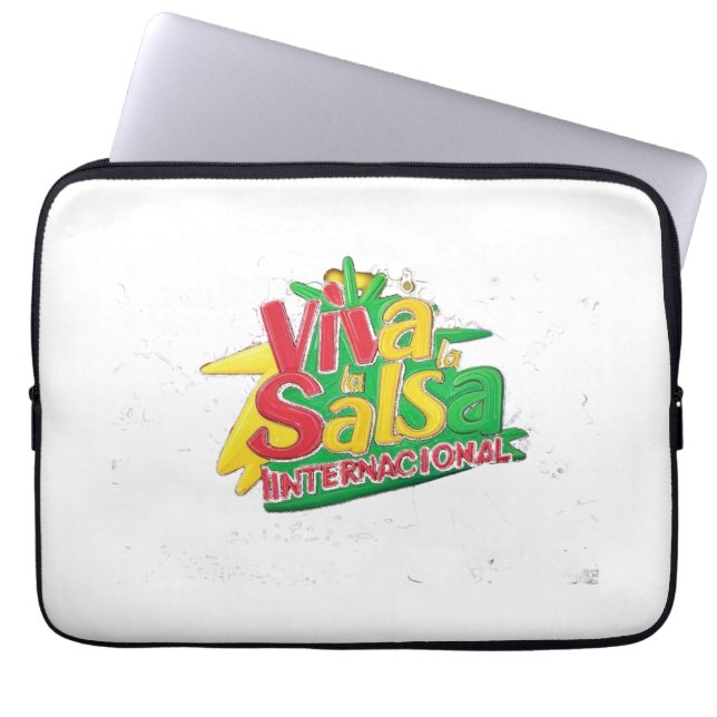 Housse Pour Ordinateur Portable Viva la Salsa International (Devant)