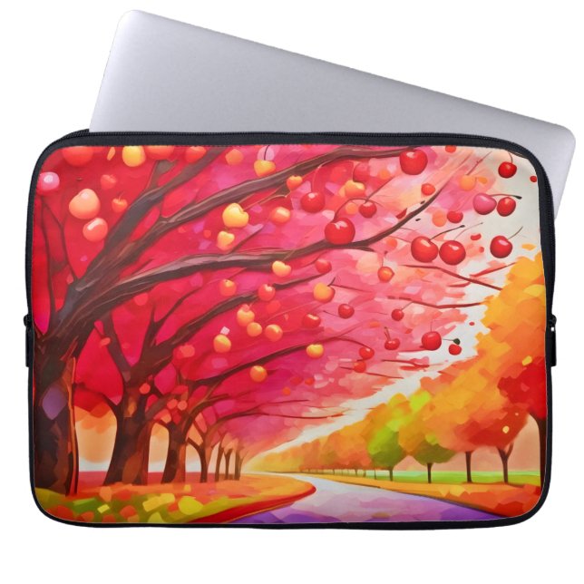 Housse Pour Ordinateur Portable Voie Cherry Tree (Devant)