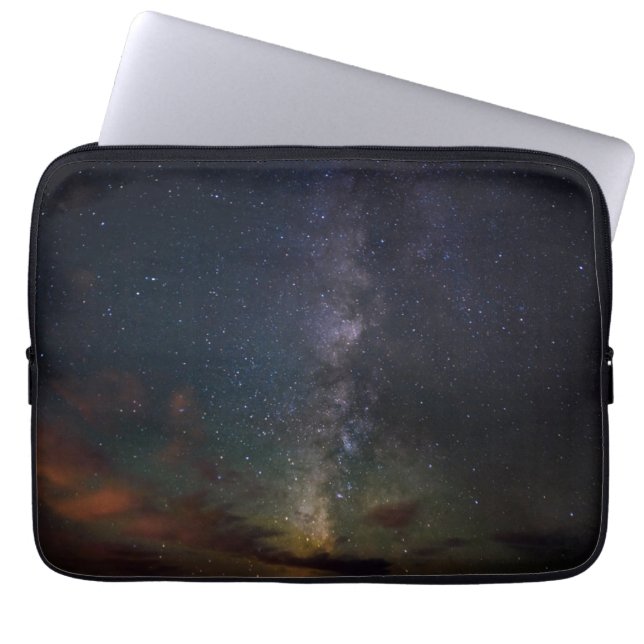 Housse Pour Ordinateur Portable Voie lactée | Étoiles la nuit (Devant)