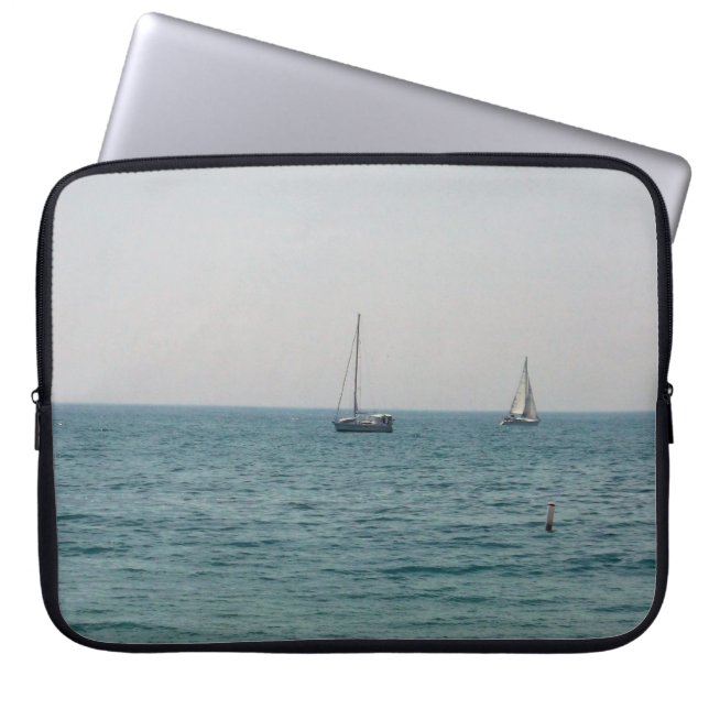 Housse Pour Ordinateur Portable Voiliers (Devant)