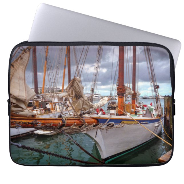 Housse Pour Ordinateur Portable Voiliers Morred à Key West (Devant)