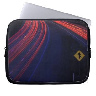 Housse Pour Ordinateur Portable Voiture Traces de signalisation