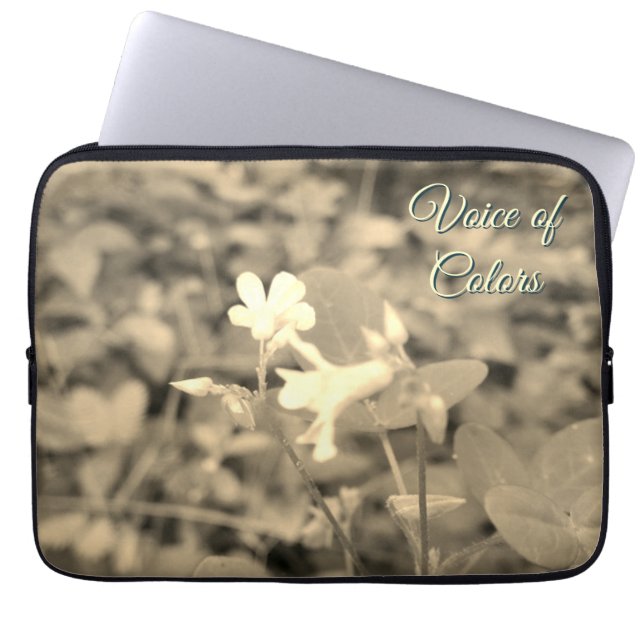 HOUSSE POUR ORDINATEUR PORTABLE VOIX DE LA NATURE CADEAU (Devant)