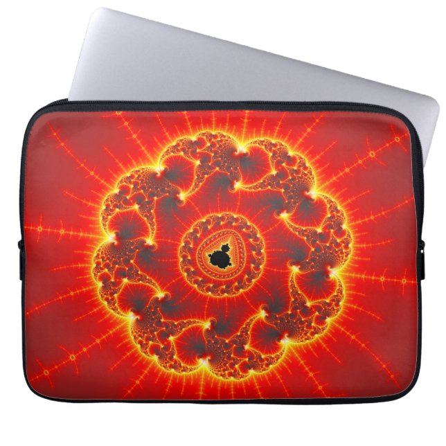 Housse Pour Ordinateur Portable Volcanique (Devant)