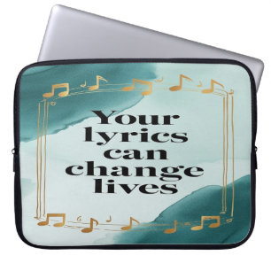 Housse Pour Ordinateur Portable Vos Paroles Peuvent Changer Des Vies