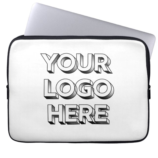 Housse Pour Ordinateur Portable Votre logo ici (Devant)