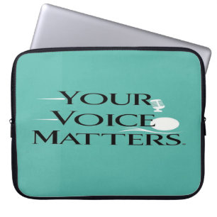 Housse Pour Ordinateur Portable Votre voix compte