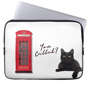 Housse Pour Ordinateur Portable 'Vous avez appelé?' Étui Londonien Personnalisable