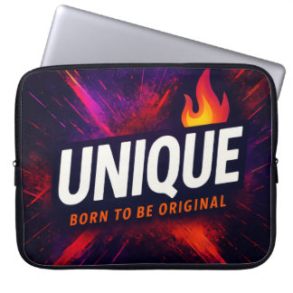 Housse Pour Ordinateur Portable vous êtes unique, ne vous fondez pas, soyez origin
