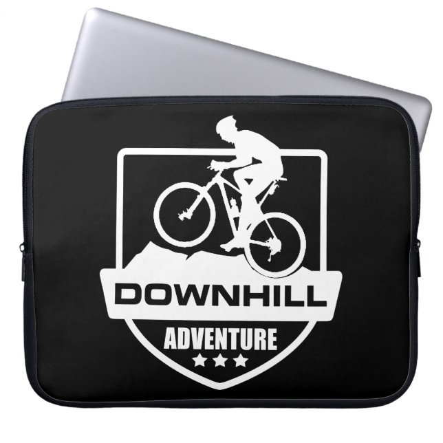 Housse Pour Ordinateur Portable VTT Downhill (Devant)