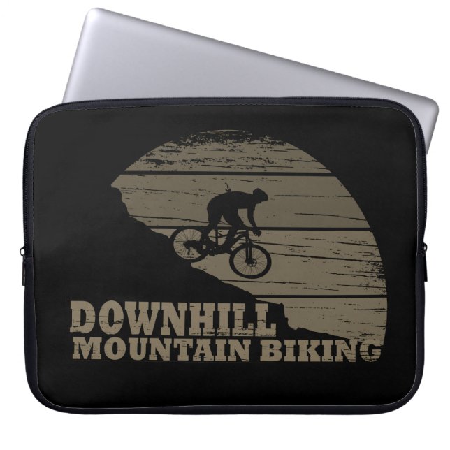 Housse Pour Ordinateur Portable VTT Downhill (Devant)