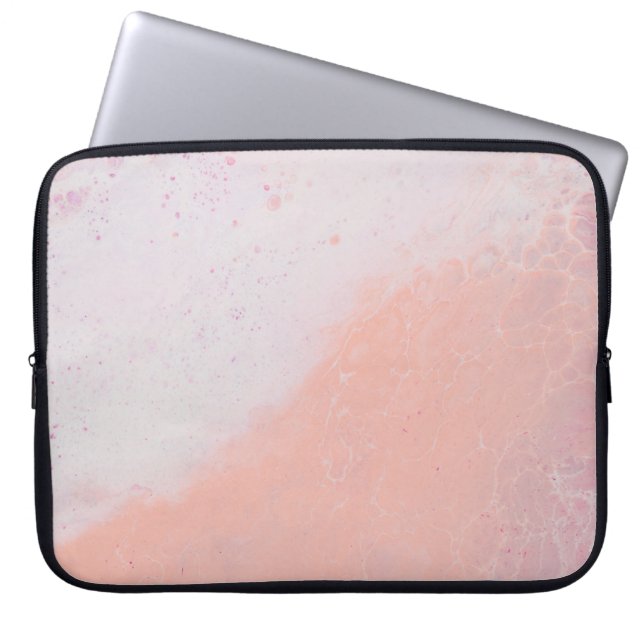 HOUSSE POUR ORDINATEUR PORTABLE VUE AÉRIENNE SUR L'OCÉAN (Devant)
